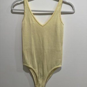 Pale Yellow Bodysuit